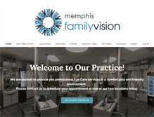 Tablet Screenshot of memphisfamilyvision.com